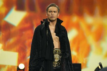 オカダ・カズチカ（©All Elite Wrestling）