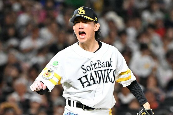 8回5安打1失点の内容で、オリックス打線を封じたソフトバンク・大津亮介