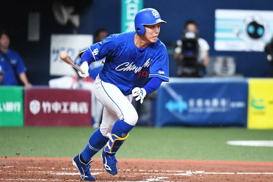 今季も安打を量産している中日・岡林勇希