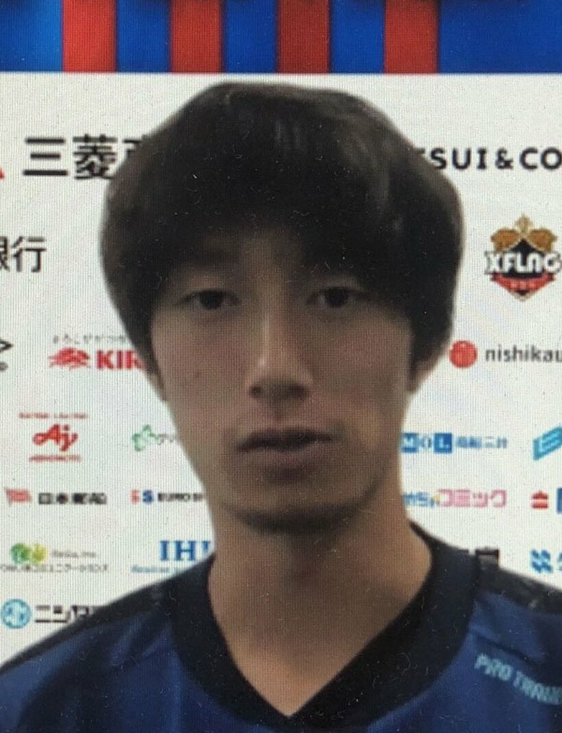  オンライン取材に応じたＦＣ東京・室屋