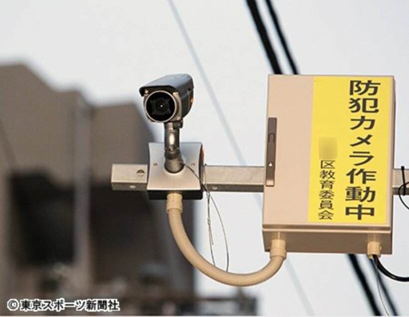 街中の至る所に防犯カメラはある