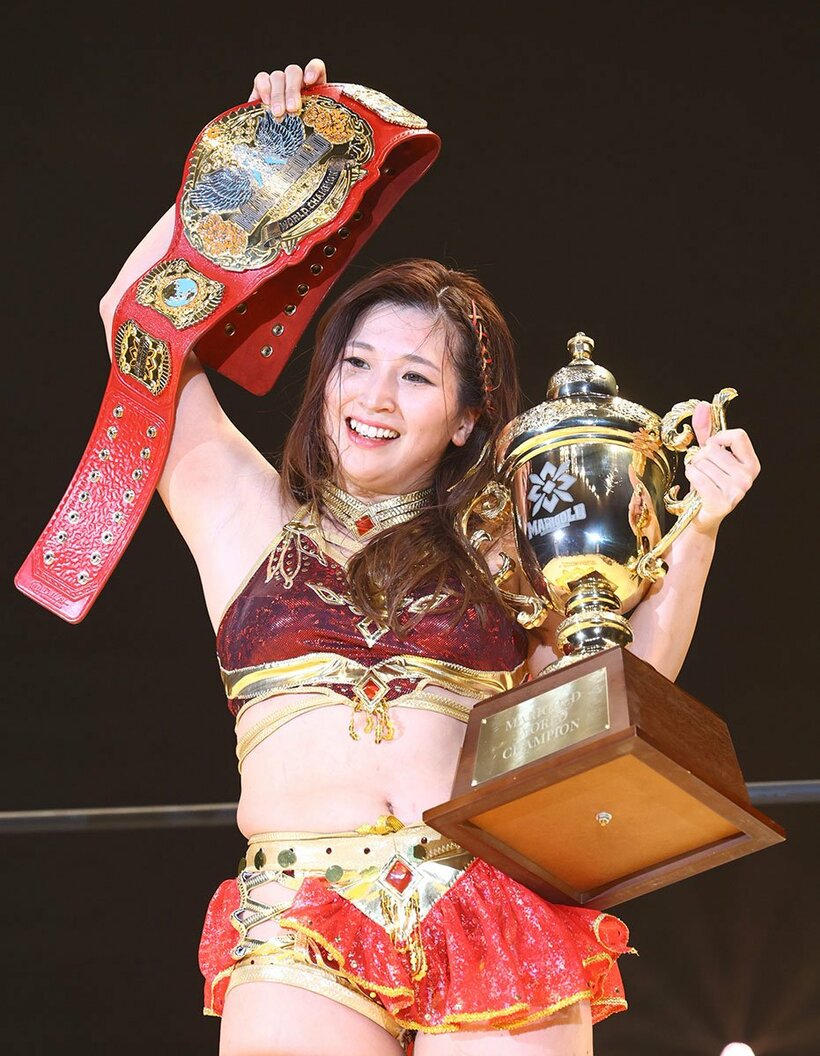 大田区のメインで昨年の雪辱を果たしたワールド王者・青野未来