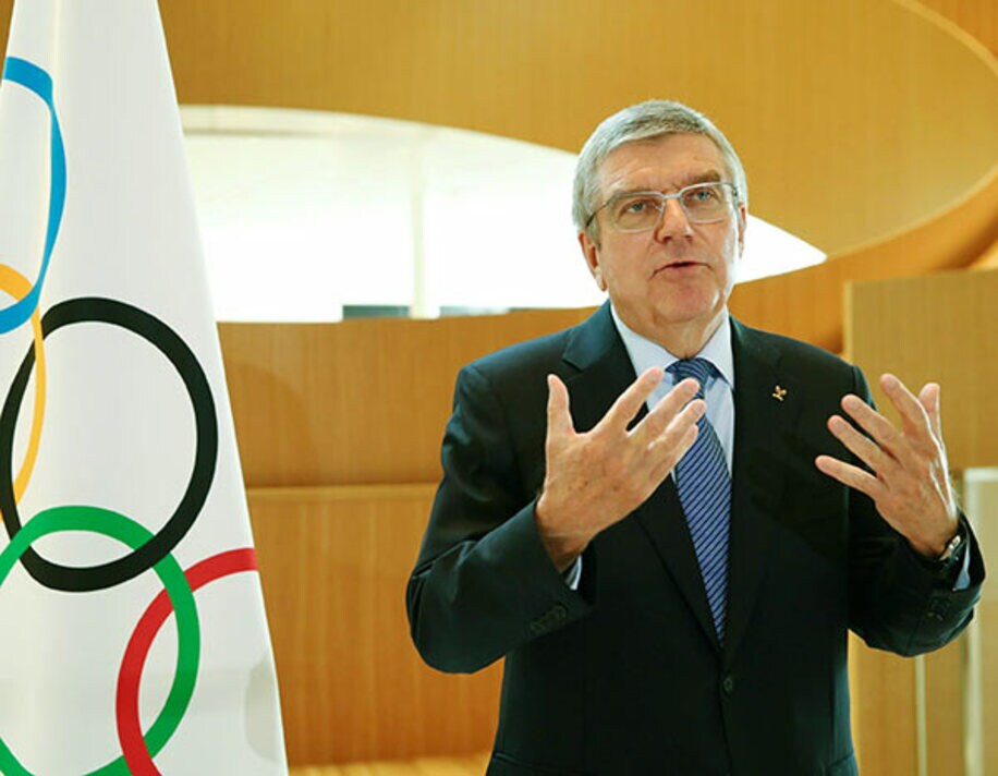  IOCのバッハ会長（ロイター）