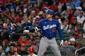 打撃面では苦戦が続く大谷翔平（ロイター）
