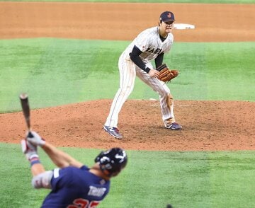 前回WBCの決勝、大谷は「魔球スイーパー」でトラウトを三振に仕留めた