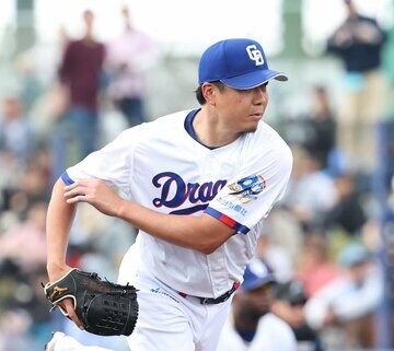 阪神とのオープン戦に登板した大野雄大
