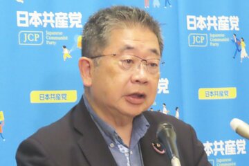 日本共産党の小池晃書記局長