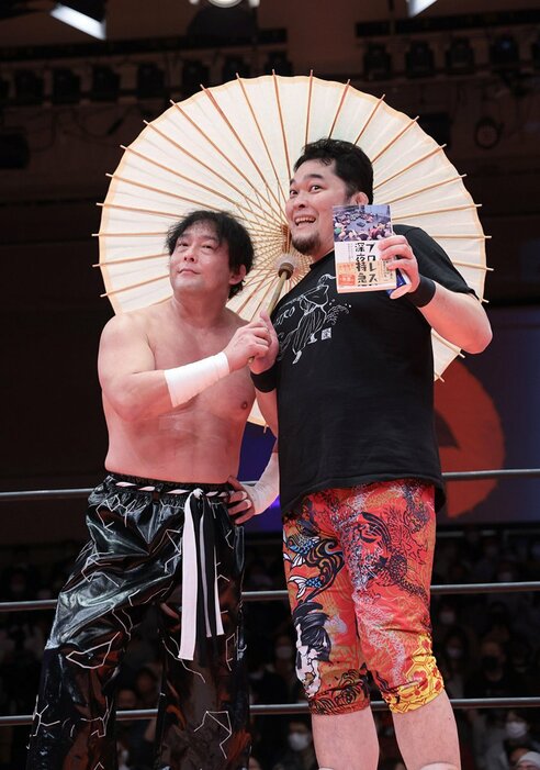還暦祭】矢野通 TAJIRIと初タッグで異色マッチ快勝「最高の