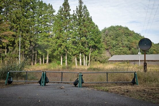 福島県浪江町津島地区にあった民家は更地になった（撮影＝郡山総一郎氏）