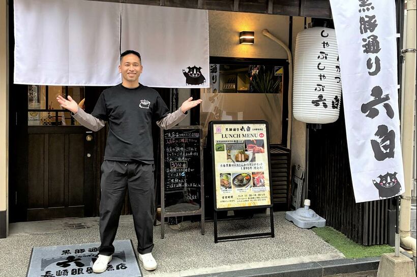 昨年１１月に店舗をオープンさせた徳永悠平さん