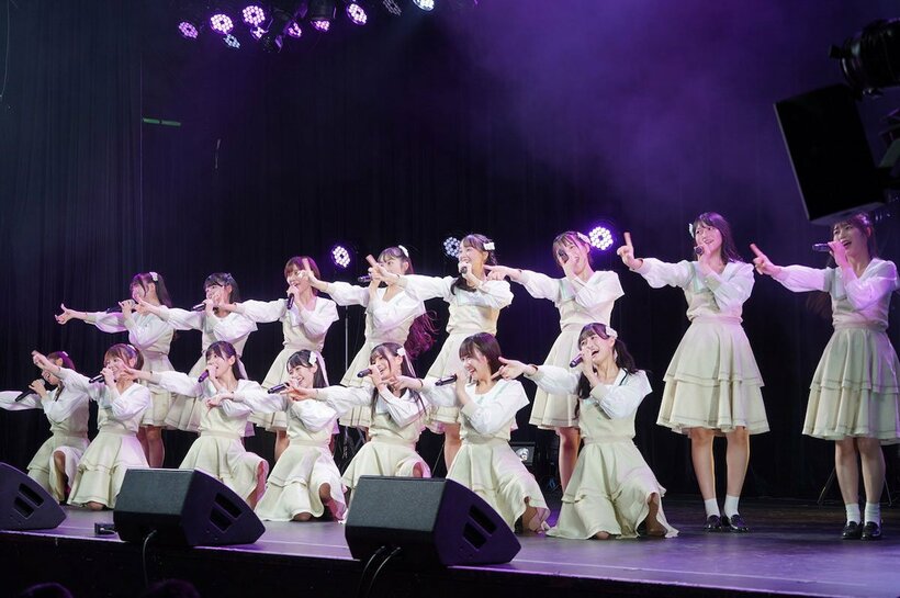 「花は誰のもの？」も披露したＳＴＵ４８（©STU48）