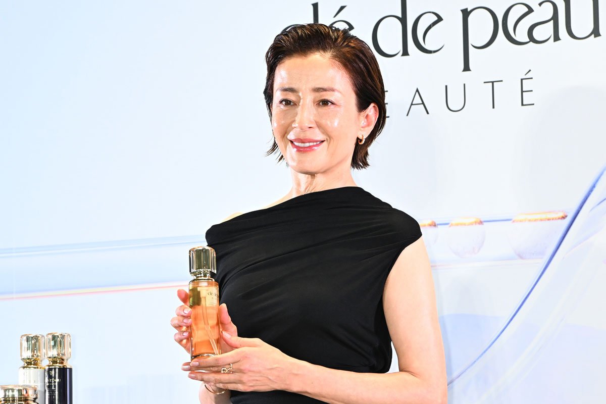 宮沢りえ 輝く美肌でスキンケアへの思い語る「表情や思考、語る言葉の