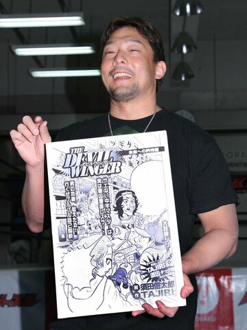 原作漫画を発表したTAJIRI(2009年)