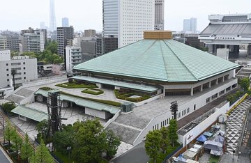  大相撲初場所が開催される両国国技館
