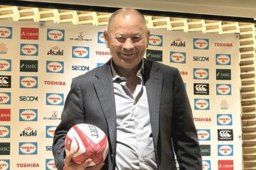 ラグビー日本代表を率いるエディー・ジョーンズヘッドコーチ