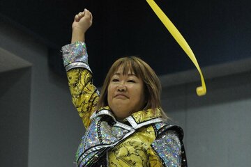 船橋大会に参戦した永島千佳世（マーベラスプロレス提供）
