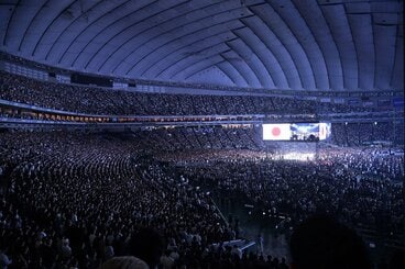 井上尚弥-vs-中谷潤人の一戦で超満員となった東京ドーム