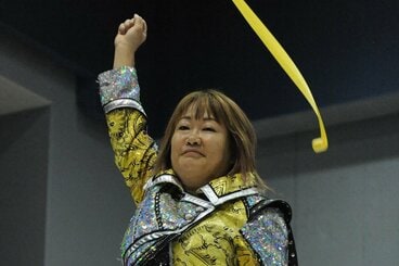 船橋大会に参戦した永島千佳世(マーベラスプロレス提供)
