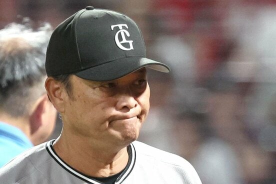 決意を述べた橋上監督代行