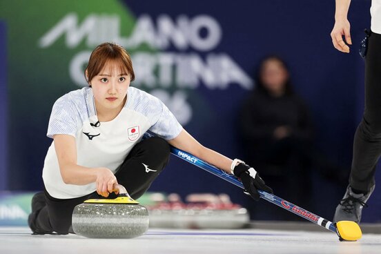 イタリア戦が今大会初出場となった小林未奈(ロイター)