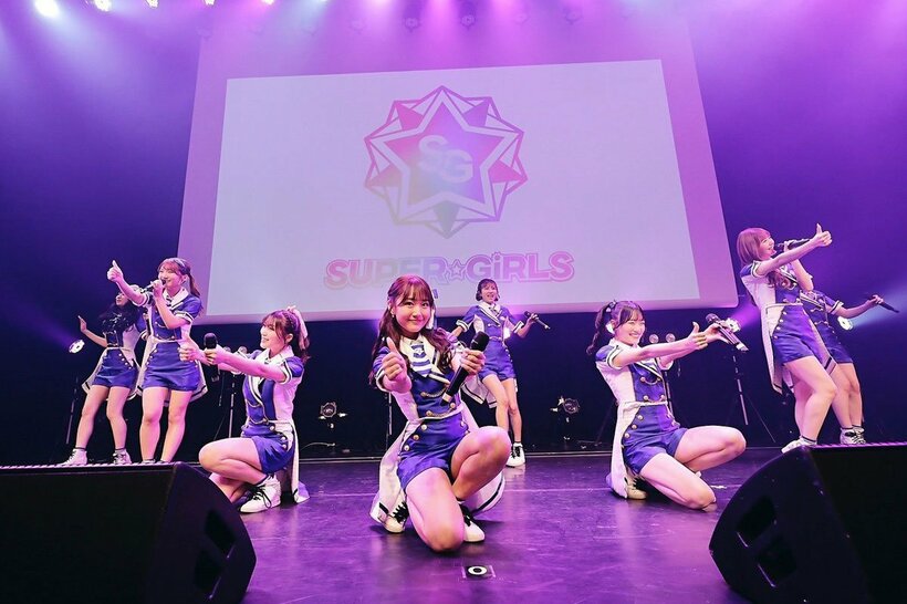 ６期生のお披露目ライブを開催したＳＵＰＥＲ☆ＧｉＲＬＳ