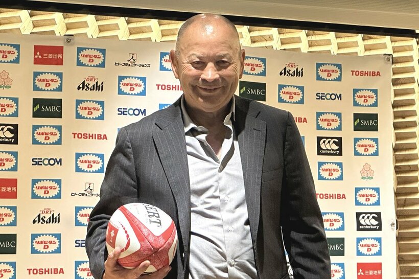 ラグビー日本代表を率いるエディー・ジョーンズヘッドコーチ