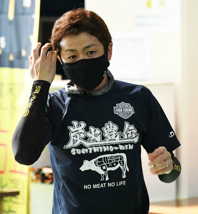  優勝に王手をかけた石野貴之