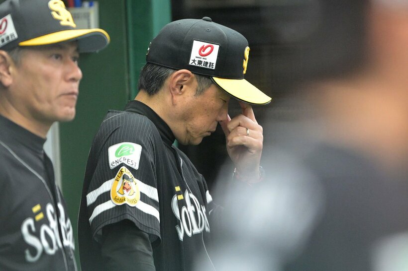 誤算続きの投手陣に頭が痛いソフトバンク・小久保監督