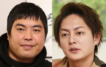  左からへずま、三崎氏（東スポWeb）