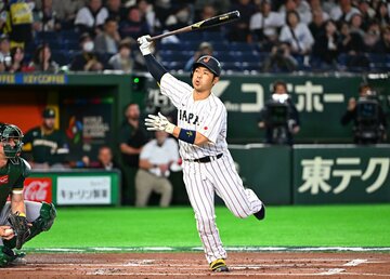 オーストラリア戦も４打数ノーヒットに終わった近藤健介