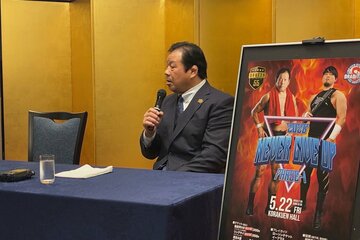 成田蓮への怒りをあらわにした藤波辰爾