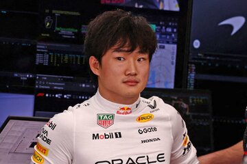 窮地の角田裕毅（ロイター）