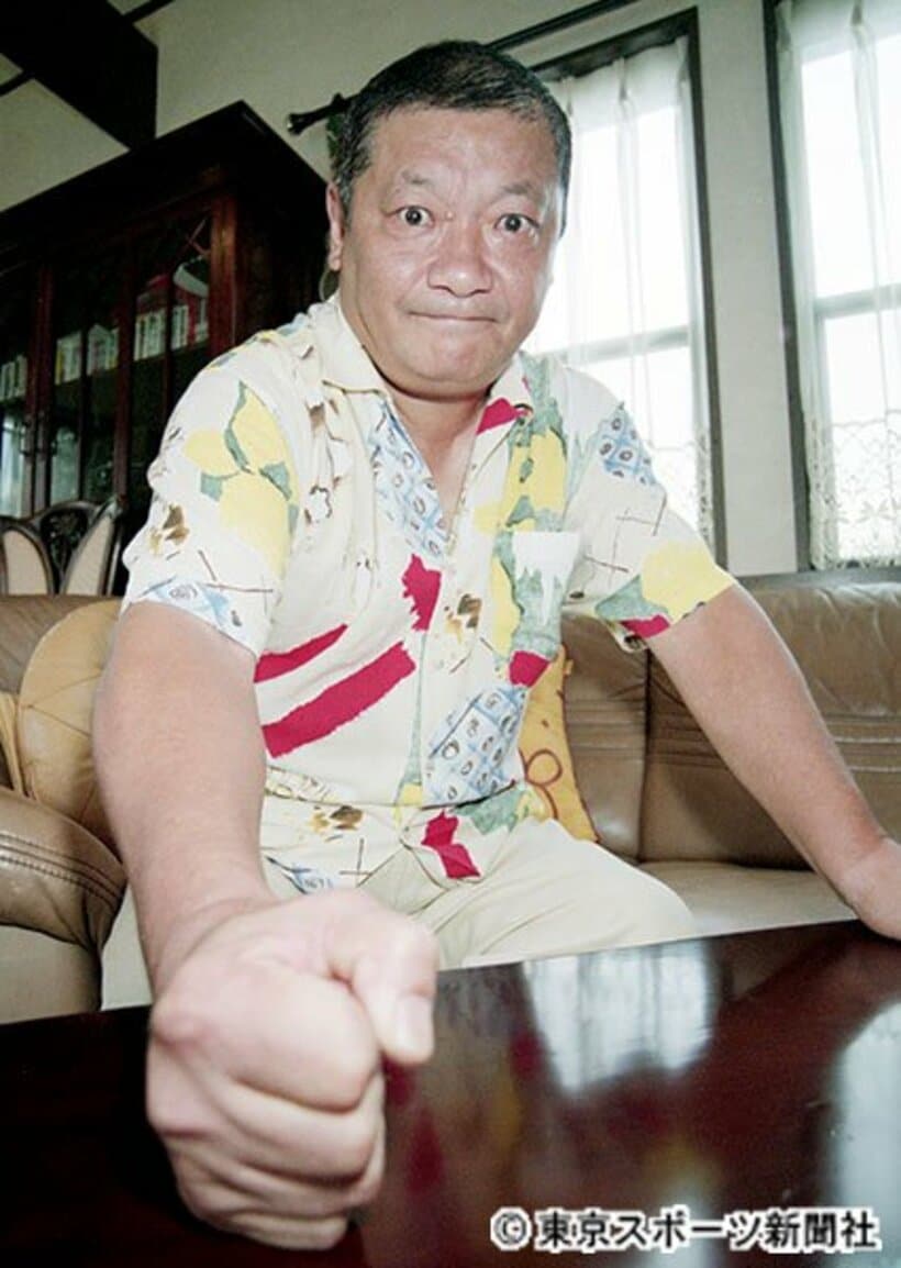  安部譲二さん（９８年、本紙インタビューで）