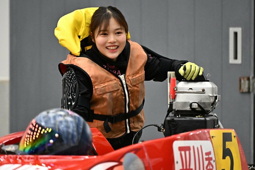 初日は外枠から５着だった平川香織
