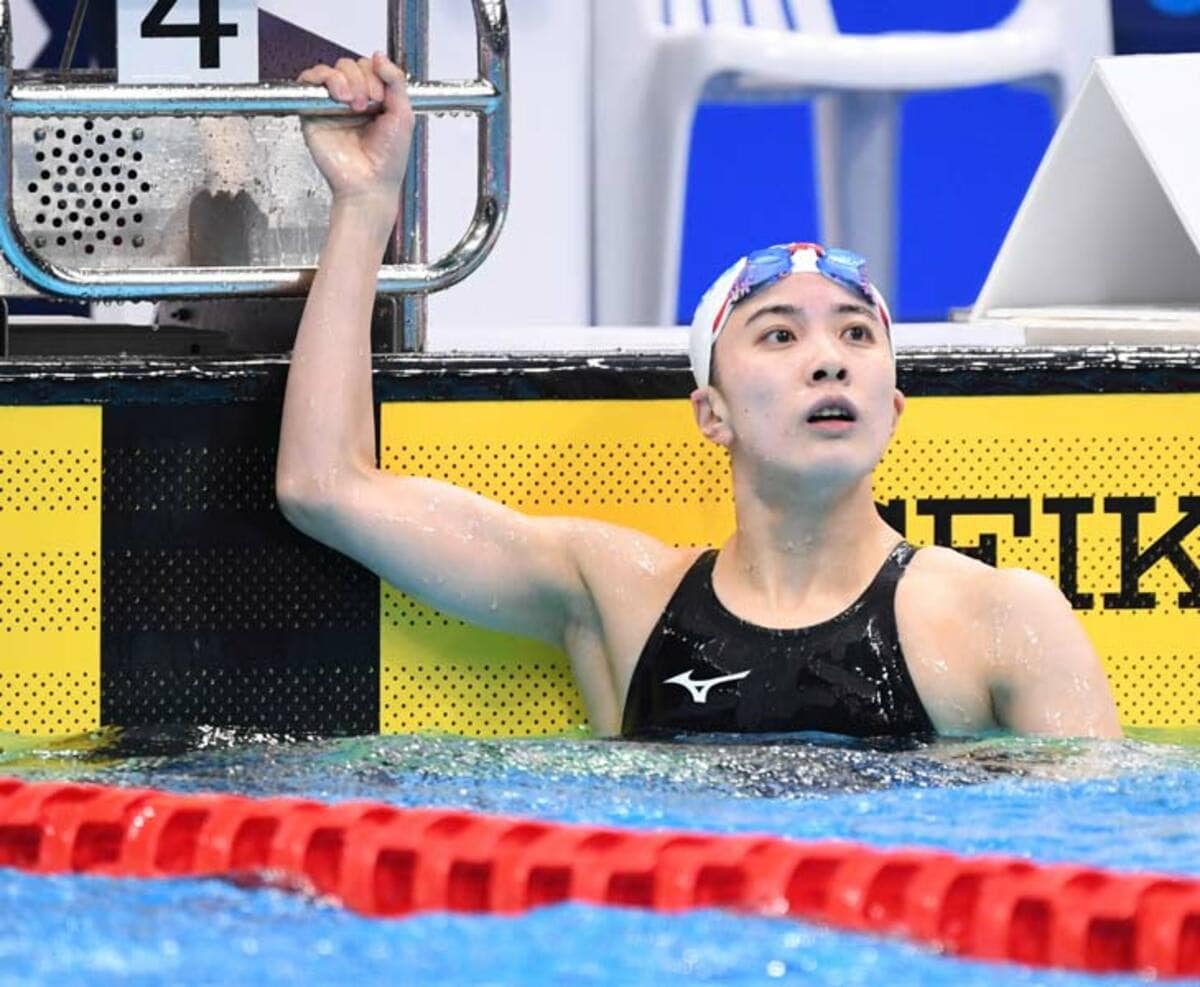 写真：【競泳】大橋悠依が200個人メドレー全体2位で予選通過 | 東スポWEB