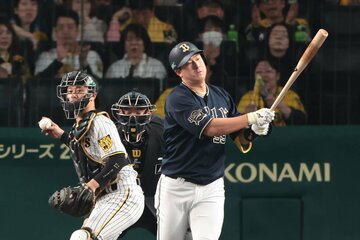 ５番で復帰したオリックス・杉本は３打数無安打に終わった