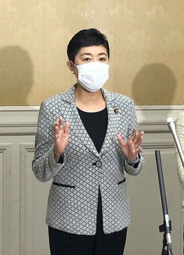  安倍前首相を批判した辻元氏