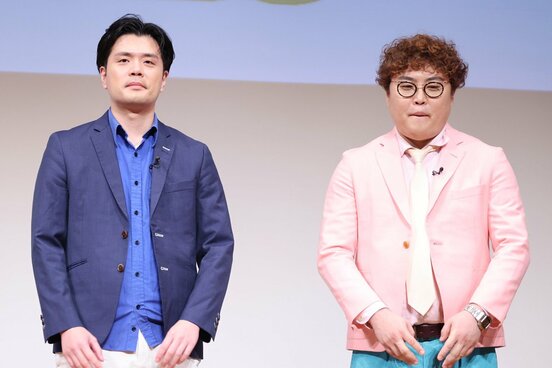 マユリカの阪本（左）と中谷