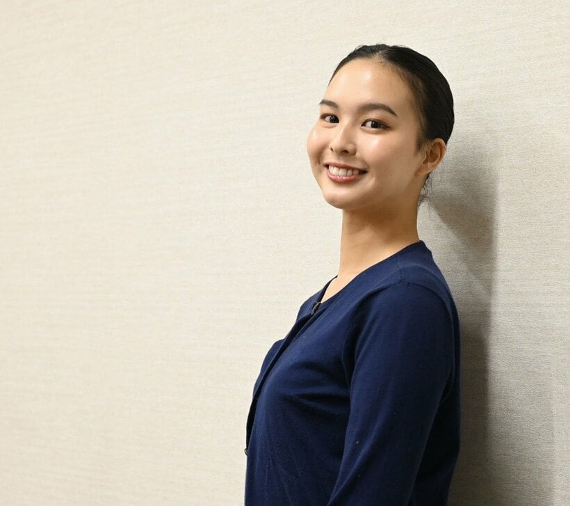 取材に応じた白河れい