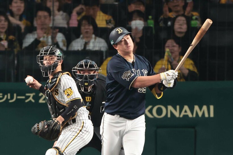５番で復帰したオリックス・杉本は３打数無安打に終わった