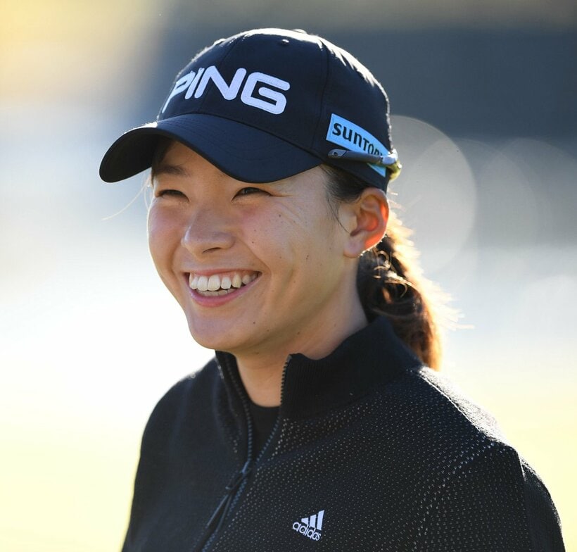  来週中に米国へ出発する渋野(東スポWeb)