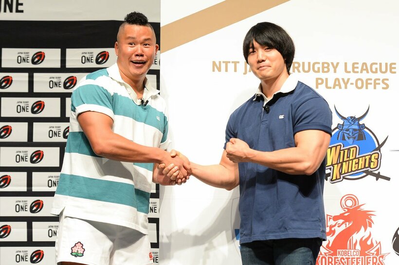 しんや（左）と青木マッチョ
