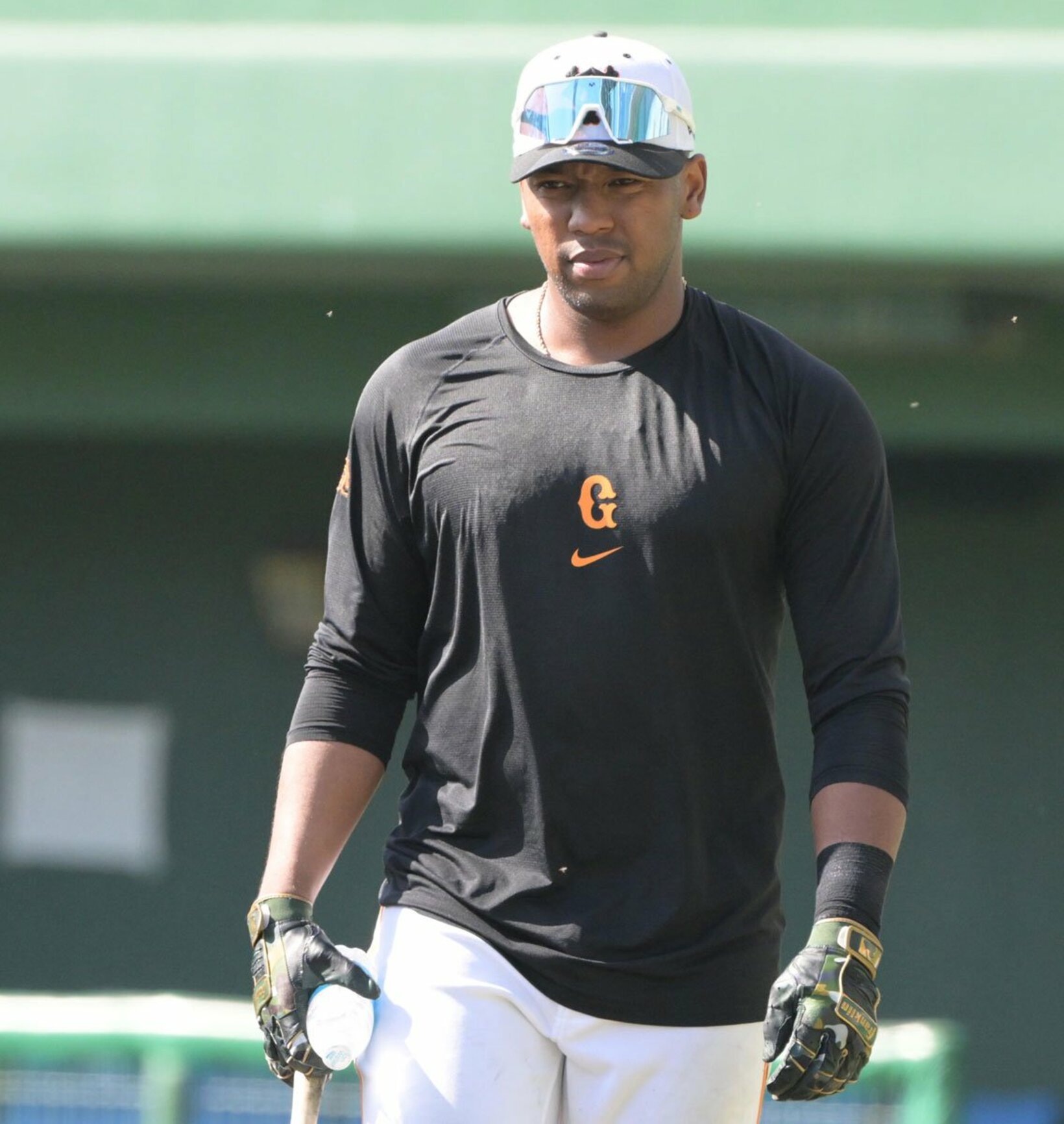 とんでもないガタイのオコエ瑠偉