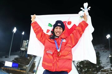 初出場で銅メダルを獲得した二階堂蓮