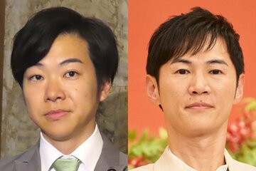 音喜多駿氏(左)と石丸伸二氏