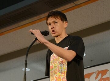 セレモニーに登場した宮地元輝