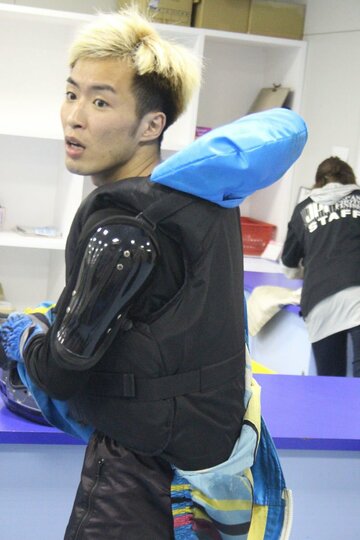  展開をついて初優勝を狙う松本純平