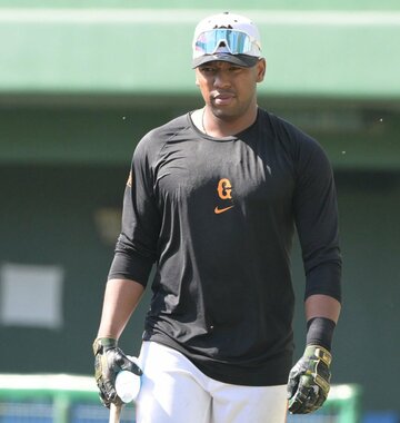 とんでもないガタイのオコエ瑠偉