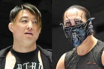 スーパージュニアに出場中のSHO(左)と、現Jr.王者のDOUKI