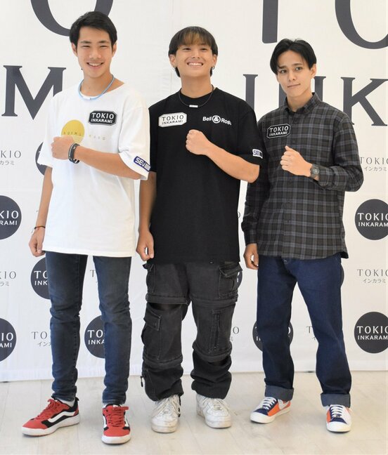  左から鈴木智也、大貫海斗、朝倉聖（東スポWeb）